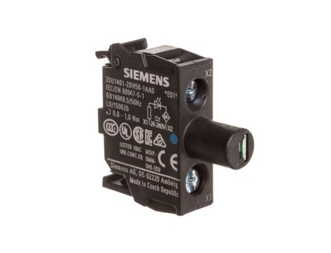 Oprawka blok LED niebieski 24-240V AC-DC montaż w obudowie przył śrubowe ACT SIRIUS ACT 3SU1401-2BH50-1AA0