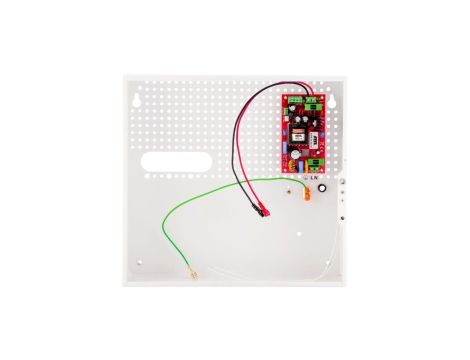 Zasilacz buforowy SMPS, Vin 230VAC, Vout 12VDC, Iout 6A, Pout 72W, obudowa wewnętrzna ABOX-F (1x AKU 18Ah), typu AUPS-70-120-F