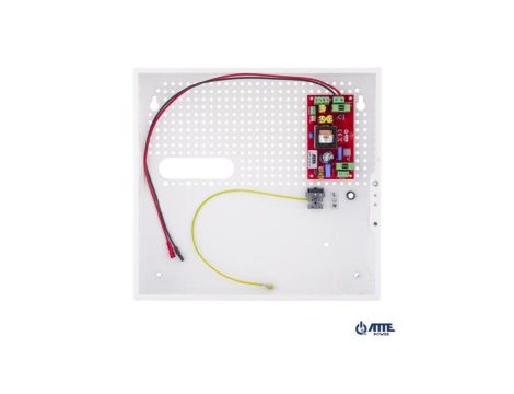 Zasilacz buforowy SMPS 12V 3,5A 40W obudowa wewnętrzna ABOX-F (1x AKU 18Ah)