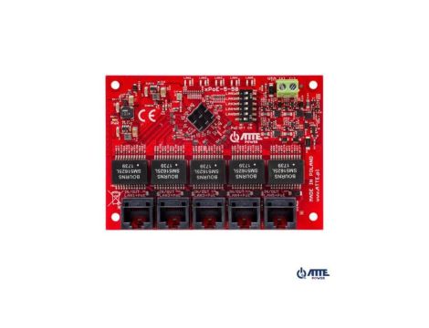 Switch PoE, 5 portowy gigabit 10/100/1000Mbps (2xPoE 100W + 3xPoE 70W)