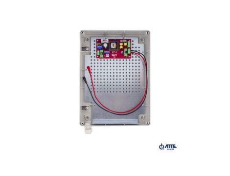 Zasilacz buforowy SMPS 12V 3,5A 40W obudowa zewnętrzna ABOX-XL1 (1x AKU 18Ah)