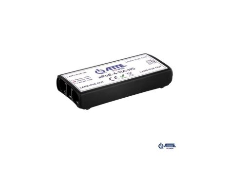 Switch PoE 4 portowy 10/100Mbps, extender (1xPoE IN 802.3at/af + 3xPoE OUT), zasilany z PoE (max 40W), sekwencyjny start PoE OUT