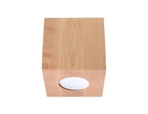 Plafon QUAD naturalne drewno