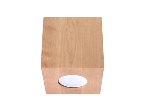 Plafon QUAD naturalne drewno