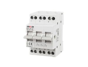 Przełącznik zasilania sieć-agregat 4P 16A 1-0-2 PSA-16A-4P