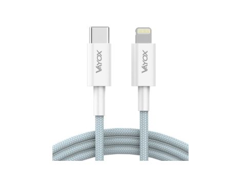 Kabel USB-C - Lightning 20W 3A 1m premium line VA0106 Vayox