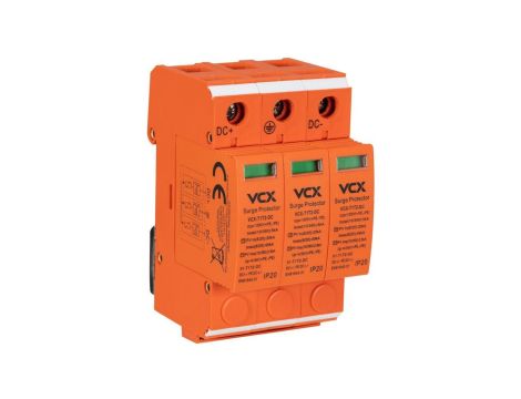 Ogranicznik przepięć Fotowoltaiczny PV 1200V DC B+C T1T2 3P 5kA