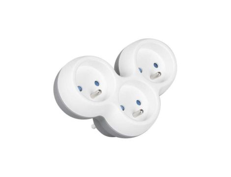 Rozgałęźnik sieciowy 3 GN z uziemieniem LB0166-3 LIBOX