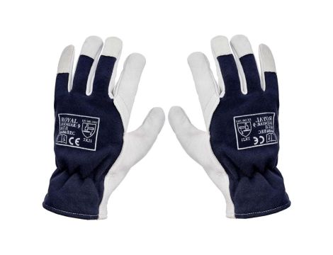 Rękawice ochronne robocze skóra kozia roz. 8