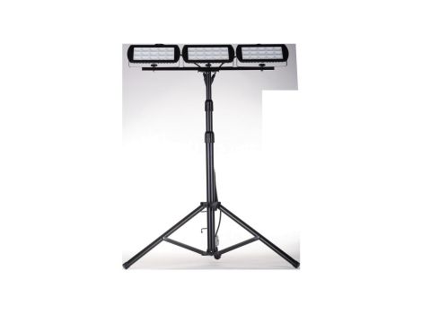 Projektor LED 3x45W na statywie czarny 3x4500lm 6400K GW-0036