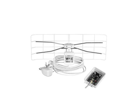 Antena pokojowa siatkowa white W1E MUX123 8 Davbol