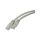 Patchcord UTP kat.6 kabel sieciowy LAN 2x RJ45 linka szary 1,5m
