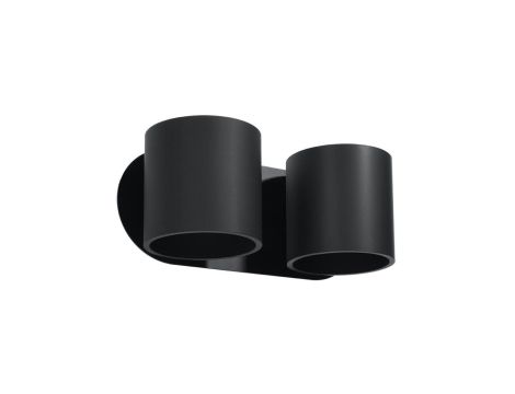 Kinkiet ORBIS 2 czarny