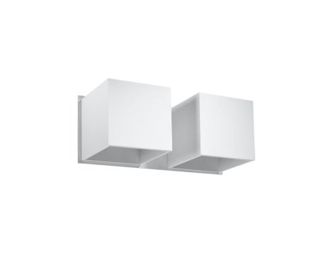 Kinkiet QUAD 2 biały