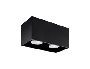 Plafon QUAD MAXI czarny