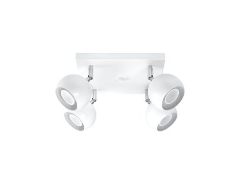 Plafon OCULARE 4 biały