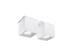 Plafon QUAD 2 biały