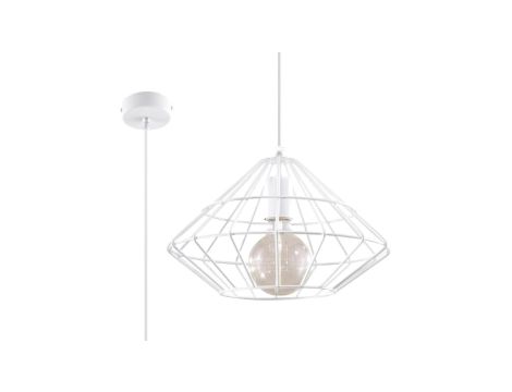 Lampa wisząca UMBERTO biała