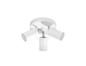 Plafon RING 3P biały