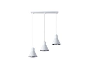 Lampa wisząca TAZILA 3 biała ES111