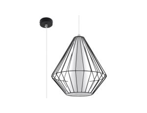 Lampa wisząca DEMI czarna