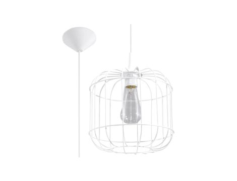 Lampa wisząca CELTA biała