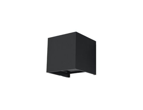 Kinkiet LUCA czarny LED IP54