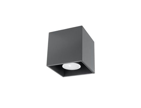 Plafon QUAD 1 antracyt