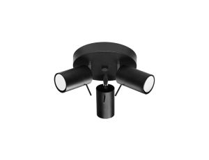 Plafon RING 3P czarny