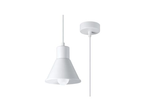 Lampa wisząca TALEJA 1 biała E27
