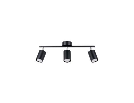 Plafon LEMMI 3 czarny