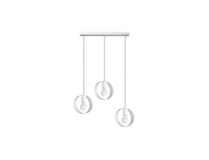 Lampa wisząca TITRAN 3 biała