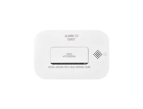 Czujnik tlenku węgla (czadu) bateryjny GS827 PL EMOS P56402PL