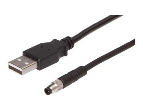 VK507U44, kabel połączeniowy RS232/USB, 5m, M5 męski (złącze) prosty, USB-A męski (złącze) prosty