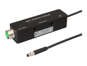 VKSI0297, kabel połączeniowy RS232/Ethernet, 0,5 m, M5 męski (złącze) 4-pinowy prosty, M12 męski (złącze)