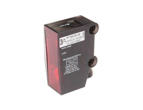 PT630525, czujnik laserowy, czujnik odbiciowy, 63x45x23m, Sn:100-1750mm, triangulacja, 10-30V DC