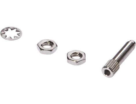 AL000009, akcesoria światłowodowe, soczewka, bariera, M4x0.7 21long, Simplex, gwint zewnętrzny