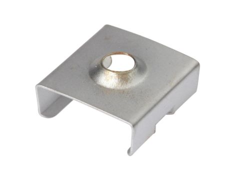 AO000260, akcesoria optyczne, klips montażowy, stalowy, srebrny Uchwyt do lamp LED, 1 szt.