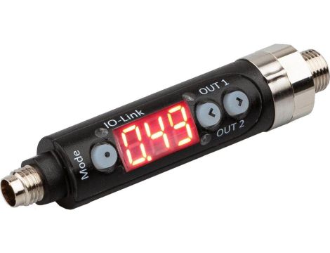 DW16460K, czujnik ciśnienia, Ø16mm 79long, -1-10bar, 10-30V DC, G1/8 cala A / M5 wewnątrz, 2x PNP NC/NO, IO-Link