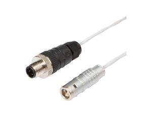 VK50C841, kabel połączeniowy, 5 m, żeński Lemo (gniazdo) 2-pinowy prosty, męski M12 (złącze) 3-pinowy prosty