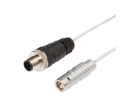 VK50C841, kabel połączeniowy, 5 m, żeński Lemo (gniazdo) 2-pinowy prosty, męski M12 (złącze) 3-pinowy prosty