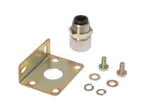 AD000016, akcesoria ciśnieniowe, uchwyt montażowy z kołnierzem adaptera, 44x16x31mm, adaptacja, montaż