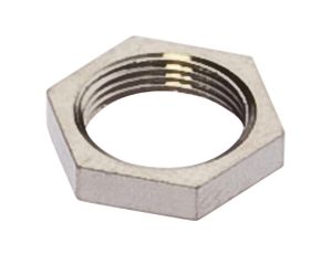 AV98A565, akcesoria, nakrętka sześciokątna, M8x0,5, rozmiar klucza 10 mm mosiądz niklowany, opakowanie 10 sztuk