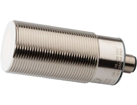 KB320420, czujnik pojemnościowy, M32x1.5 82długość, Flush, Sn: 0,5-30, 10-35V DC, 2x PNP NC/NO, złącze M12