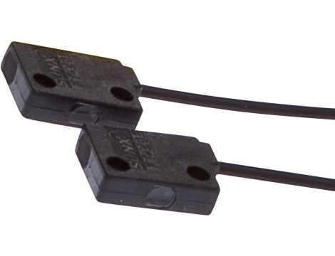 LS207204, bariera światłowodowa, 2m, głowica: Plastik 8x3x12, Wyjście światła Boczne