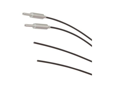 LS208960, bariera światłowodowa, 2m, głowica: Aluminium Ø1,5 Ø3, wyjście światła osiowe