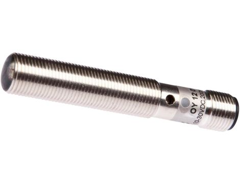 OY120120, czujnik optyczny, odbiorniki światła, M12x1 71long, 10-30V DC, PNP NC (NC), złącze M12 3pin