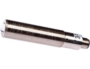 PE180121, czujnik laserowy, odbiornik czujnika przelotowego, M18x1 90long, apertura Ø1mm, Sn: 5m, 12-32V DC