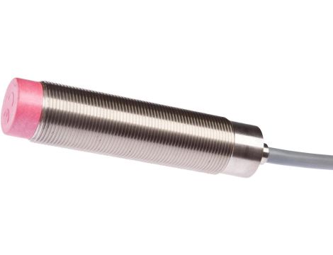 IN180250, czujnik indukcyjny, M18x1 78long, Non-flush, Sn: 8, 10-35V DC, 0-180C, PNP NC, kabel 2m silikonowy