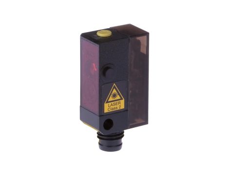 PK140470, czujnik laserowy, kontrast, 34x16x12mm, dioda laserowa, światło czerwone, Sn: 0-150, 10-30V DC, PNP